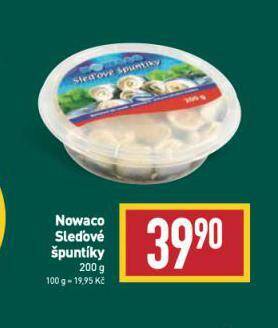 Billa Nowaco sleďové filety nabídka