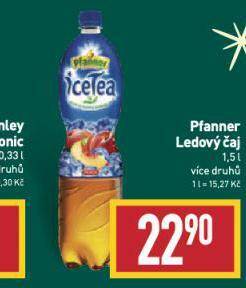 Billa Pfanner ledový čaj nabídka