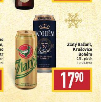 Billa Pivo zlatý bažant nabídka