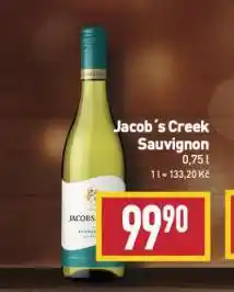 Billa Jacob's creek sauvignon nabídka