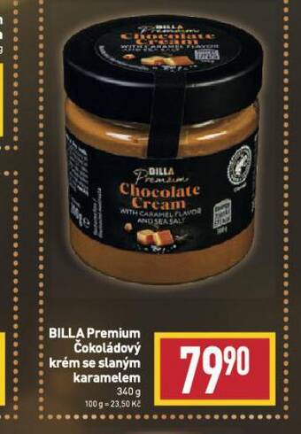 Billa Čokoládový krém se slaným karamelem nabídka