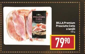 Billa Prosciutto cotto s lanýži nabídka