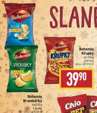 Billa Bohemia křupky nabídka
