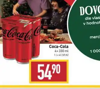 Billa Coca-cola nabídka
