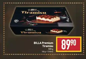 Billa Tiramisu nabídka