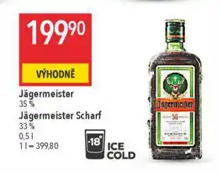 Globus Jagermeister scharf nabídka