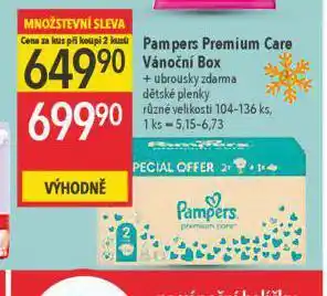 Globus Pampers pleny nabídka
