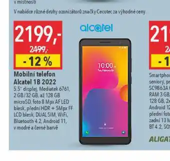 Globus Mobilní telefon alcatel nabídka