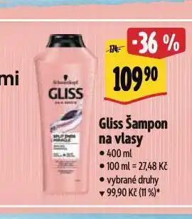 Albert Gliss šampon nabídka