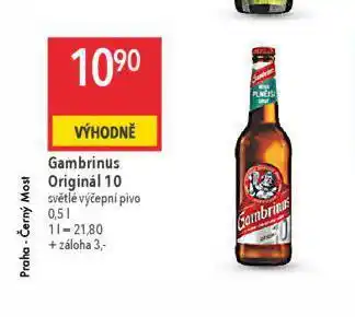 Globus Pivo gambrinus nabídka
