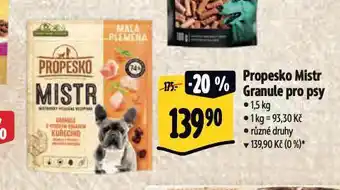 Albert Propesko granule pro psy nabídka