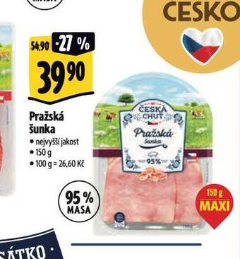 Albert Pražská šunka nabídka