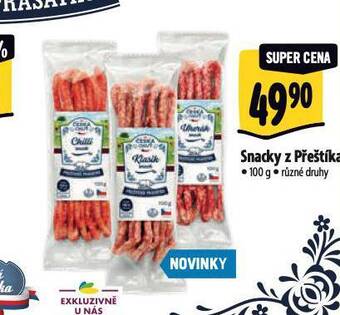 Albert Snacky nabídka
