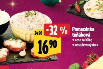 Albert Pomazánka tuňáková nabídka