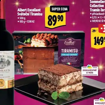 Albert Sváteční tiramisu nabídka