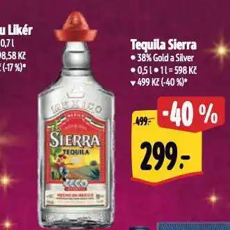 Albert Tequila sierra nabídka