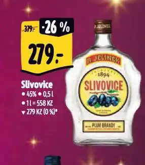 Albert Slivovice nabídka