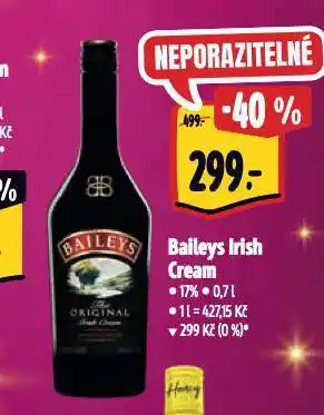 Albert Baileys irish cream nabídka