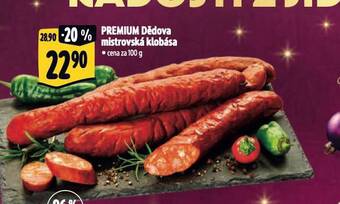 Albert Dědova mistrovská klobása nabídka