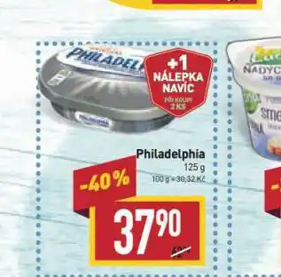 Billa Philadelphia nabídka