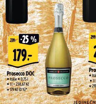 Albert Prosecco doc nabídka