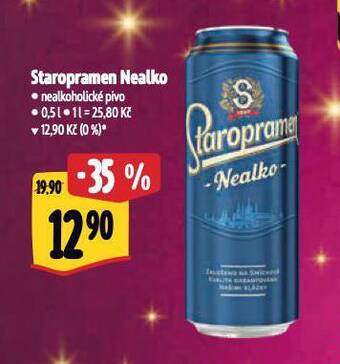 Albert Pivo staropramen nealko nabídka