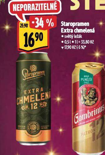 Albert Pivo staropramen nabídka