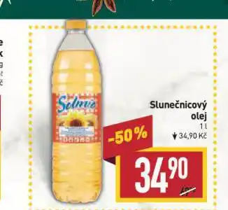 Billa Slunečnicový olej nabídka
