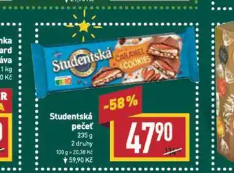 Billa Studentská pečeť nabídka