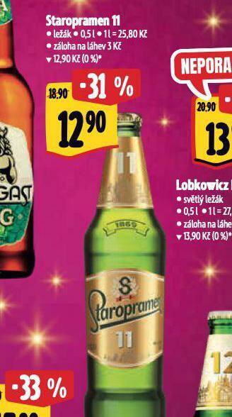 Albert Pivo staropramen nabídka