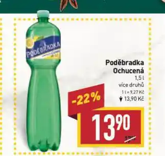 Billa Poděbradka ochucená nabídka