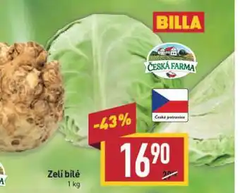 Billa Zelí bílé nabídka