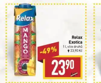 Billa Relax exotica nabídka