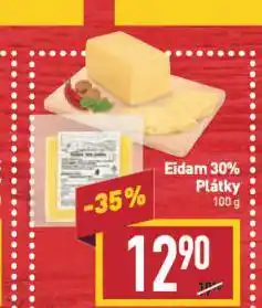 Billa Eidam 30% plátky nabídka