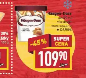 Billa Häagen dazs nabídka