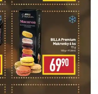 Billa Billa premium makronky nabídka