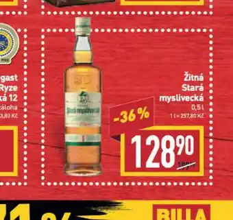 Billa Žitná stará myslivecká nabídka