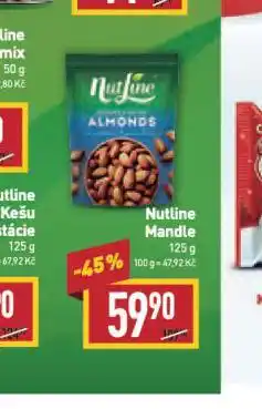 Billa Nutline mandle nabídka