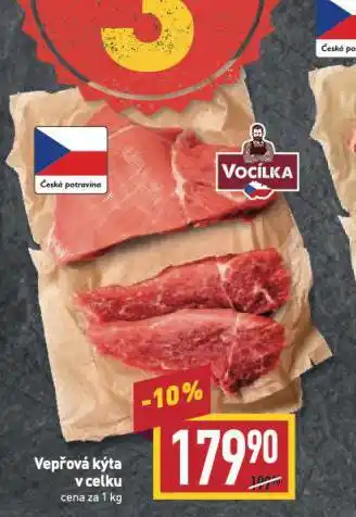 Billa Vepřová kýta nabídka