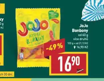 Billa Jojo bonbony nabídka