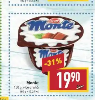 Billa Monte nabídka