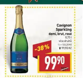 Billa Cavignon sparkling nabídka