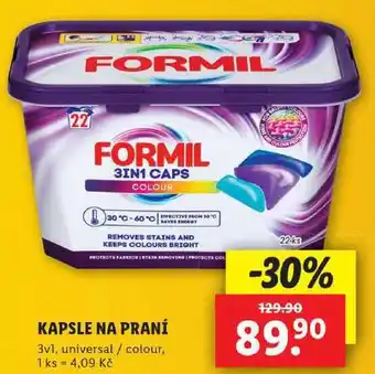 Lidl Kapsle na praní, 22 ks nabídka