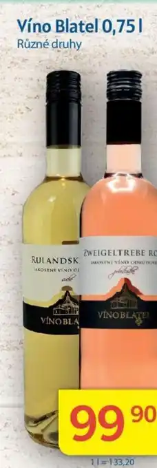 Kubík potraviny Víno Blatel 0,75L nabídka