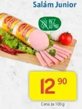 Kubík potraviny Salám Junior nabídka