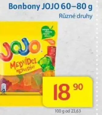 Kubík potraviny Bonbony JOJO 60-80 g nabídka