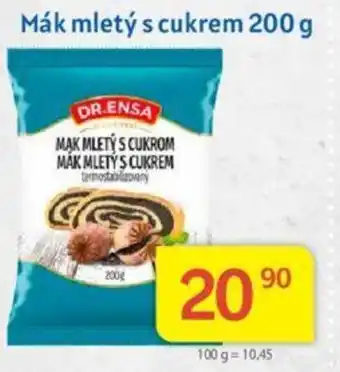 Kubík potraviny Mák mletý s cukrem 200 g nabídka