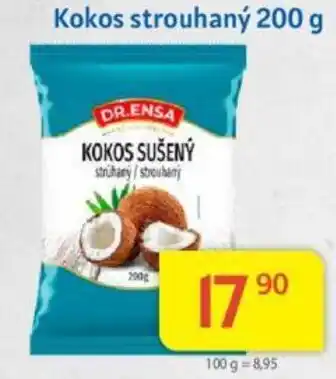 Kubík potraviny Kokos strouhaný 200 g nabídka