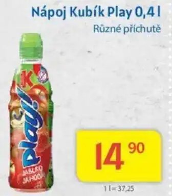Kubík potraviny Nápoj Kubík Play 0,4L nabídka