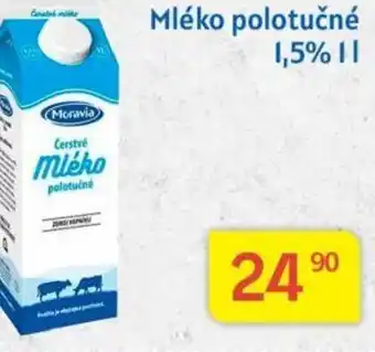 Kubík potraviny Mléko polotučné 1.5% 1L nabídka
